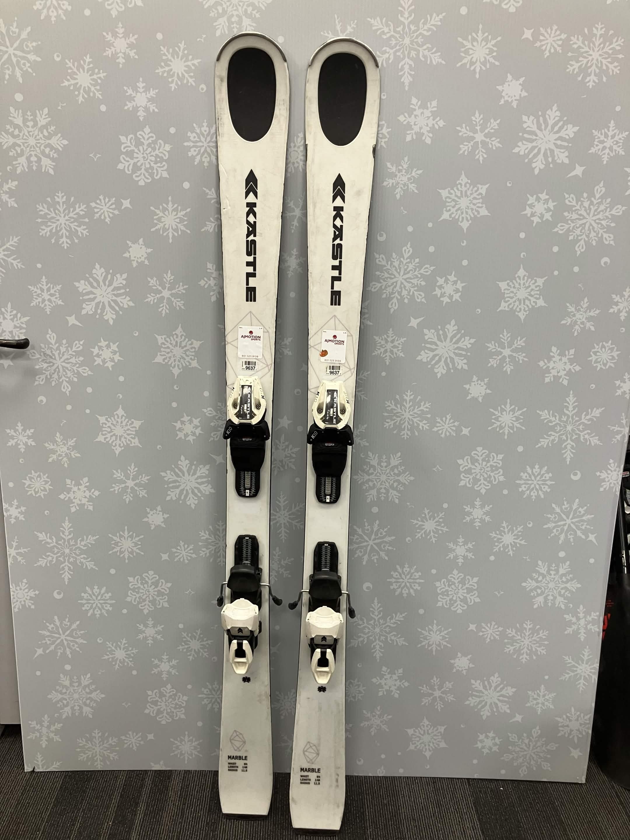 Kastle Marble 84 Prem 148cm Skis w/ Other K10 SLR GW SYS Demo Binding - Used
