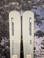 Elan Ripstick 88 W R 161cm Skis w/ ELAN ELX 11.0 GW Demo Binding - Used (2026)