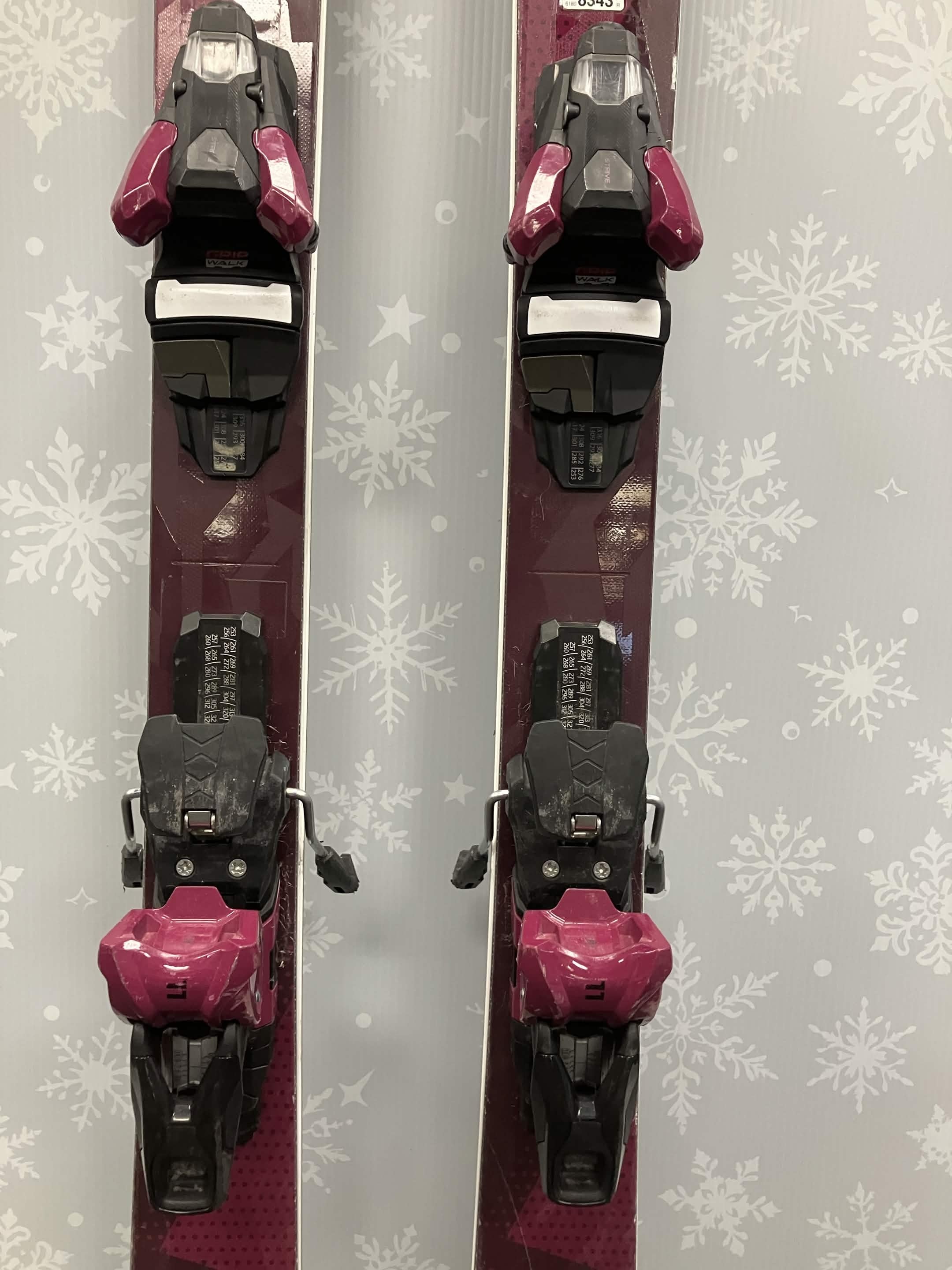Stockli Montero AW 158cm Skis w/ SKITRAB Strive 11D SYS Demo Binding - Used