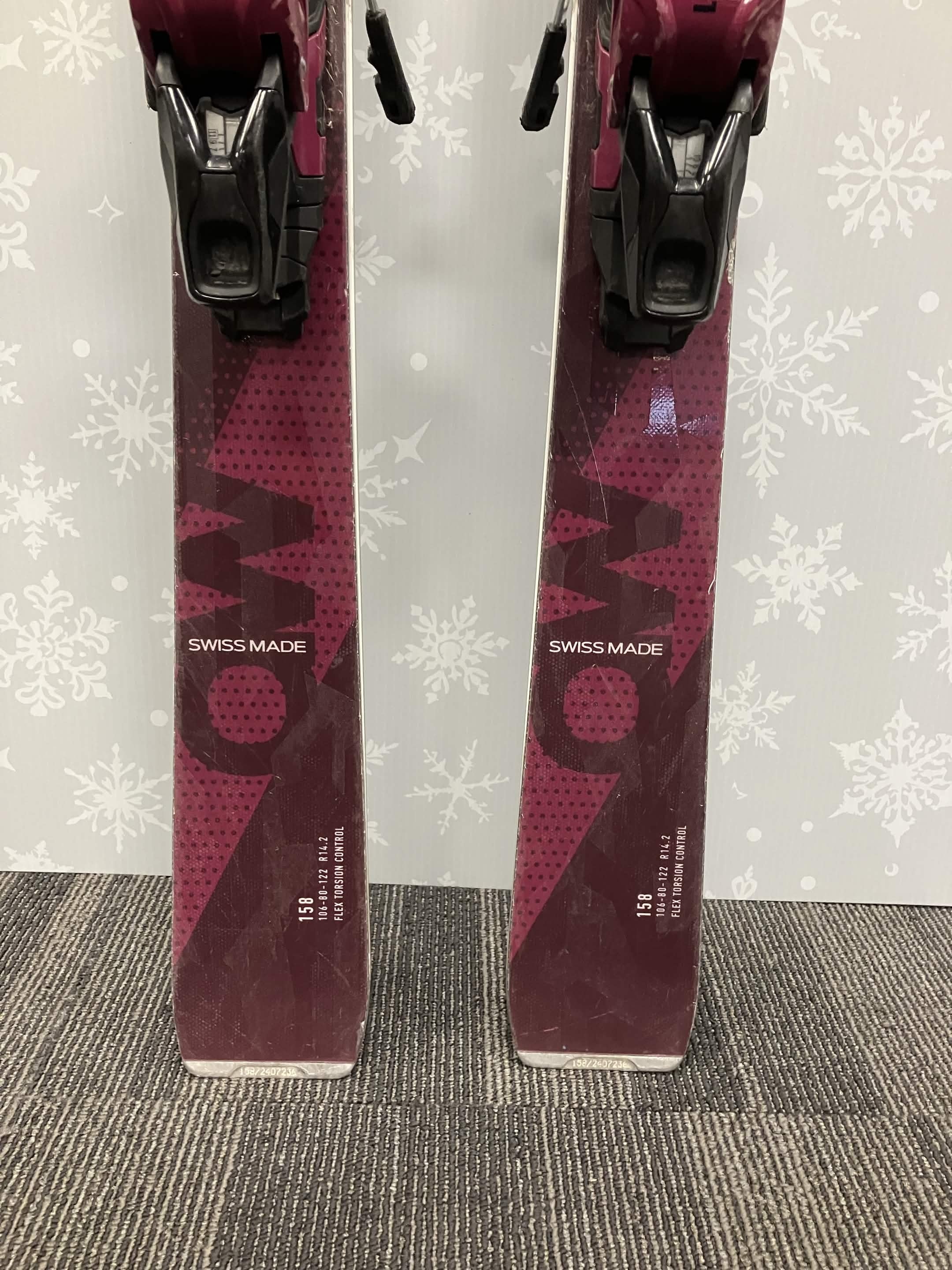 Stockli Montero AW 158cm Skis w/ SKITRAB Strive 11D SYS Demo Binding - Used
