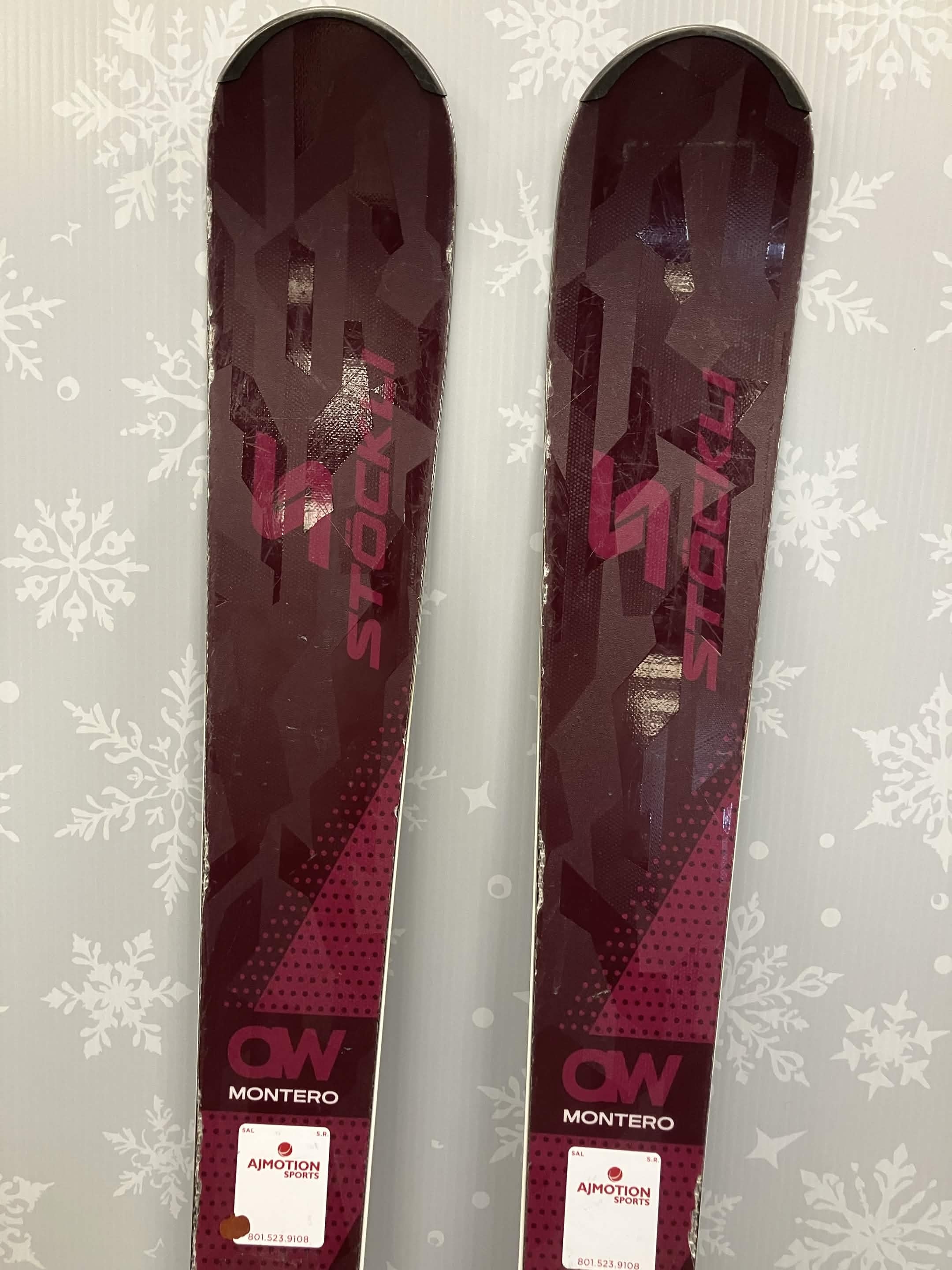Stockli Montero AW 158cm Skis w/ SKITRAB Strive 11D SYS Demo Binding - Used