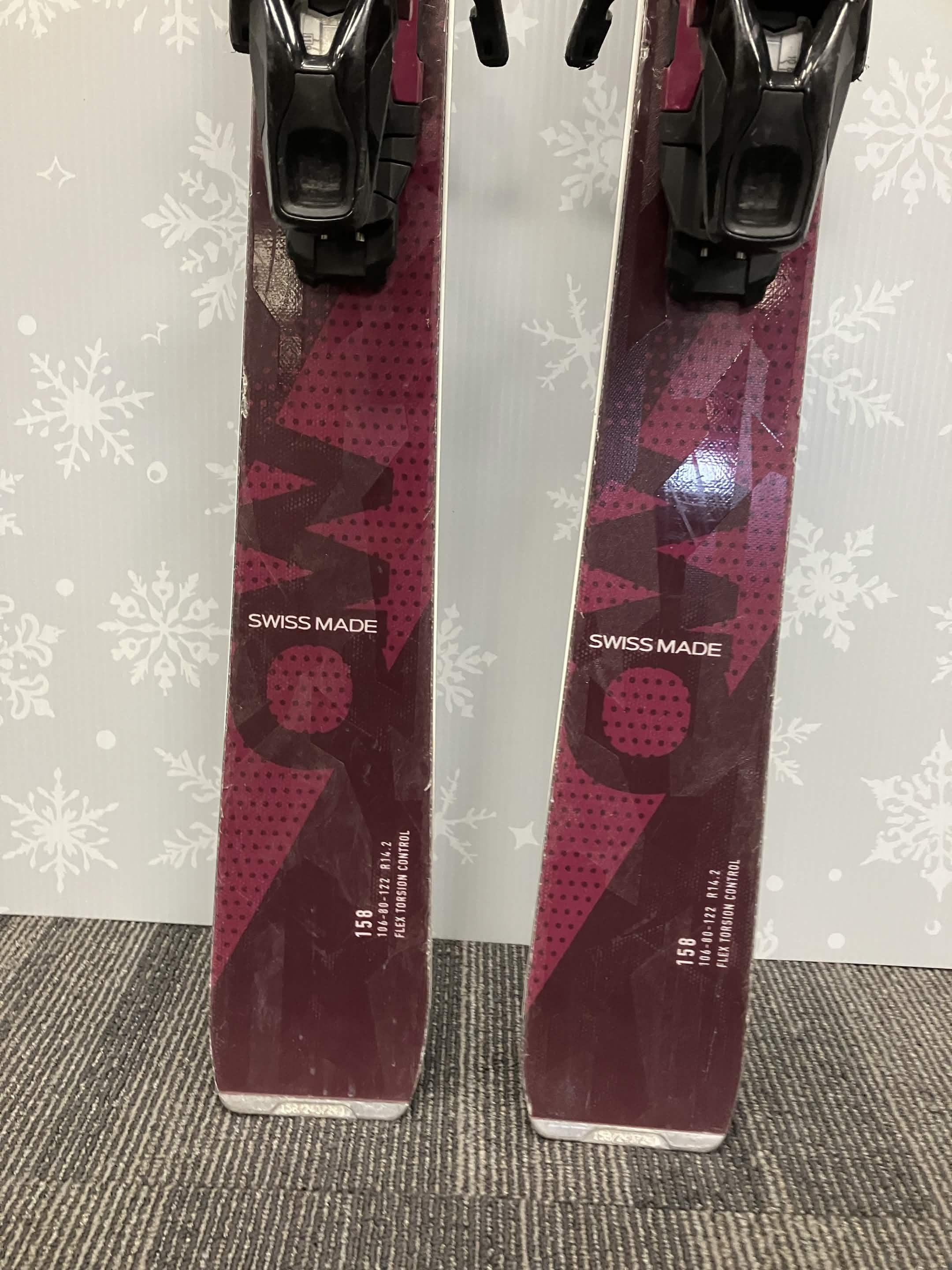 Stockli Montero AW 158cm Skis w/ SKITRAB Strive 11D SYS Demo Binding - Used