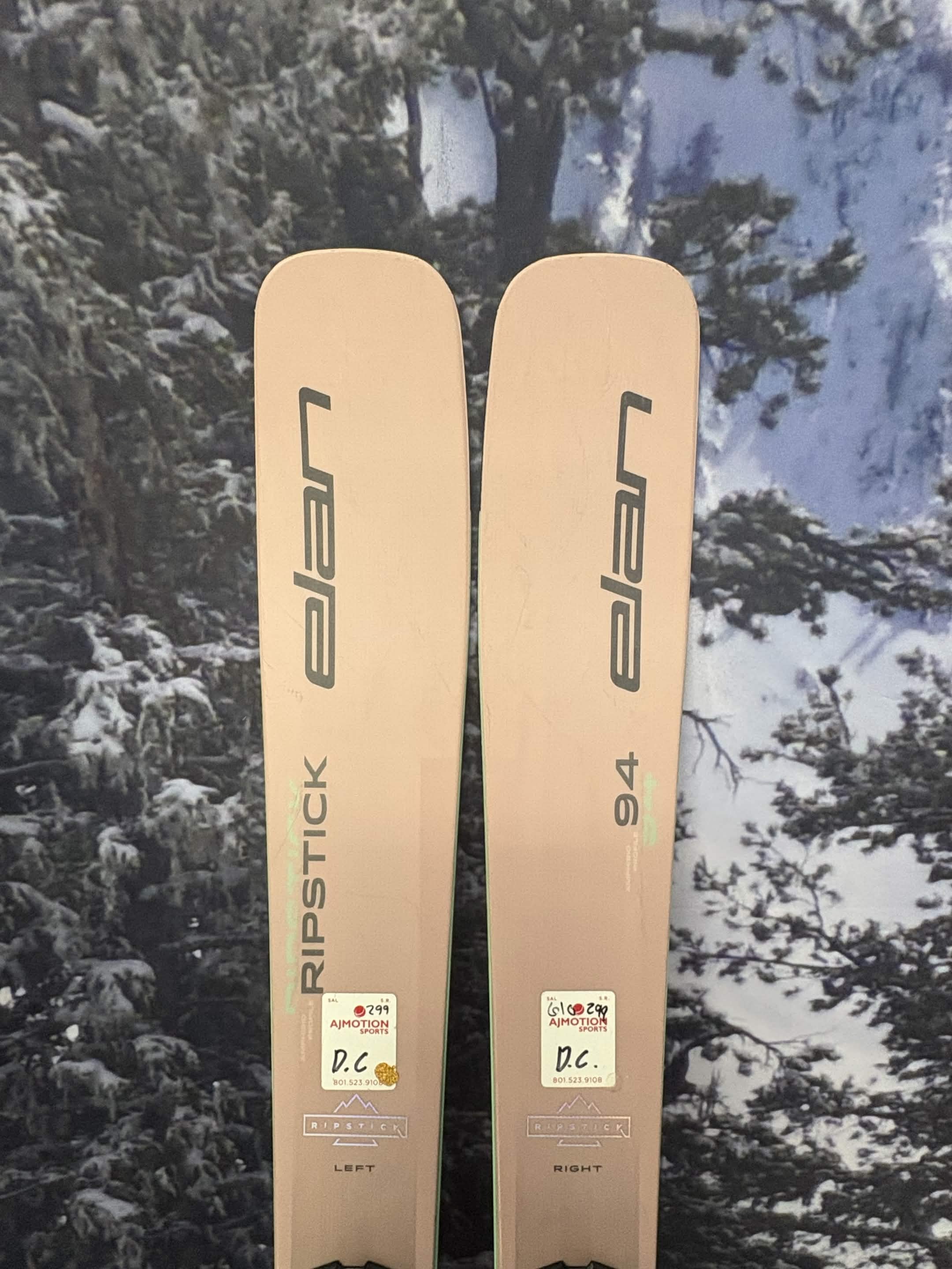 Elan Ripstick 94W 154cm Skis w/ SALOMON NR Strive 11 GW Demo Binding - Used (2026)