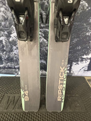 Elan Ripstick 94W 154cm Skis w/ SALOMON NR Strive 11 GW Demo Binding - Used (2026)