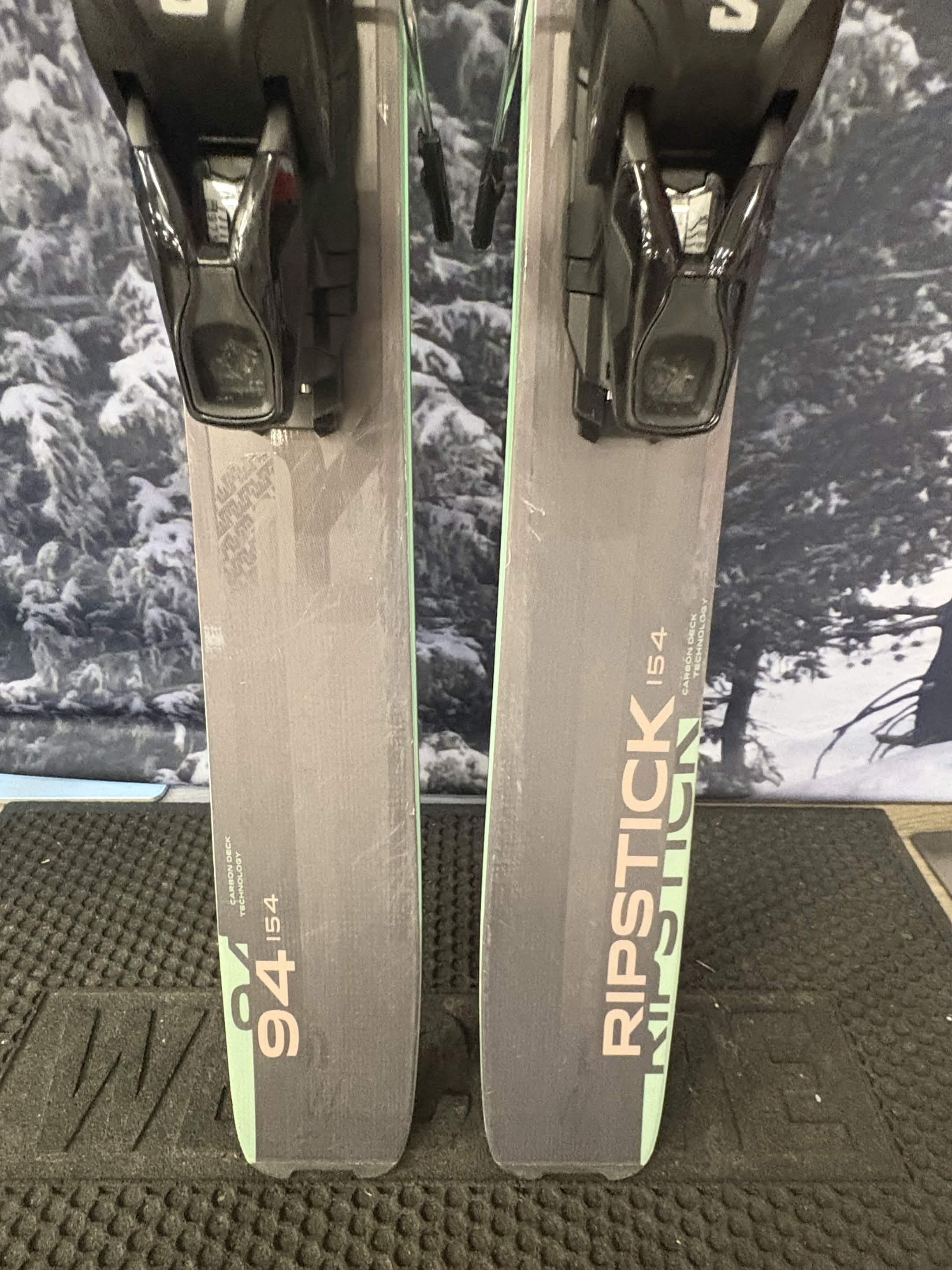 Elan Ripstick 94W 154cm Skis w/ SALOMON NR Strive 11 GW Demo Binding - Used (2026)