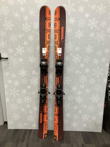 K2 Omen 90W 149cm Skis w/ FISCHER Attack 11 LYT Demo Binding - Used