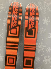 K2 Omen 90W 149cm Skis w/ FISCHER Attack 11 LYT Demo Binding - Used