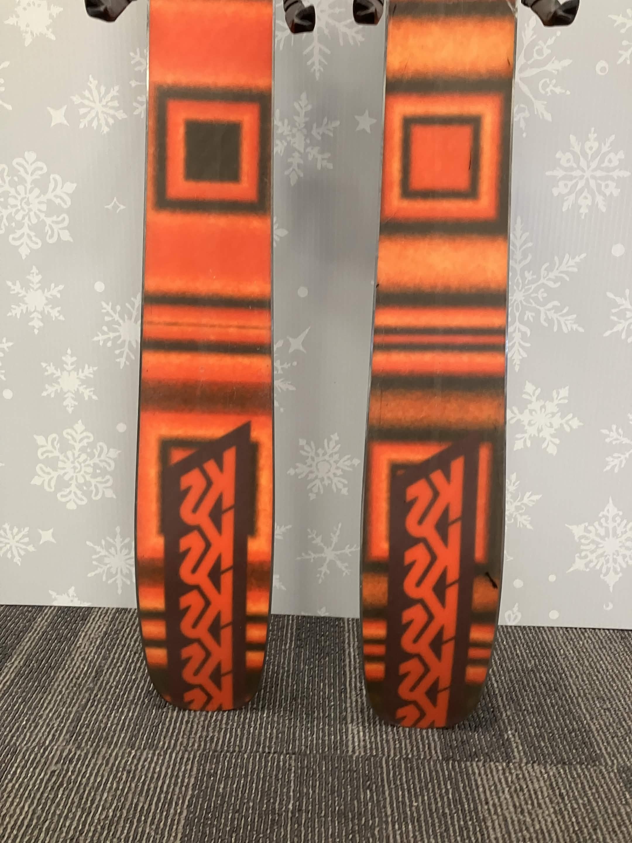 K2 Omen 90W 149cm Skis w/ FISCHER Attack 11 LYT Demo Binding - Used