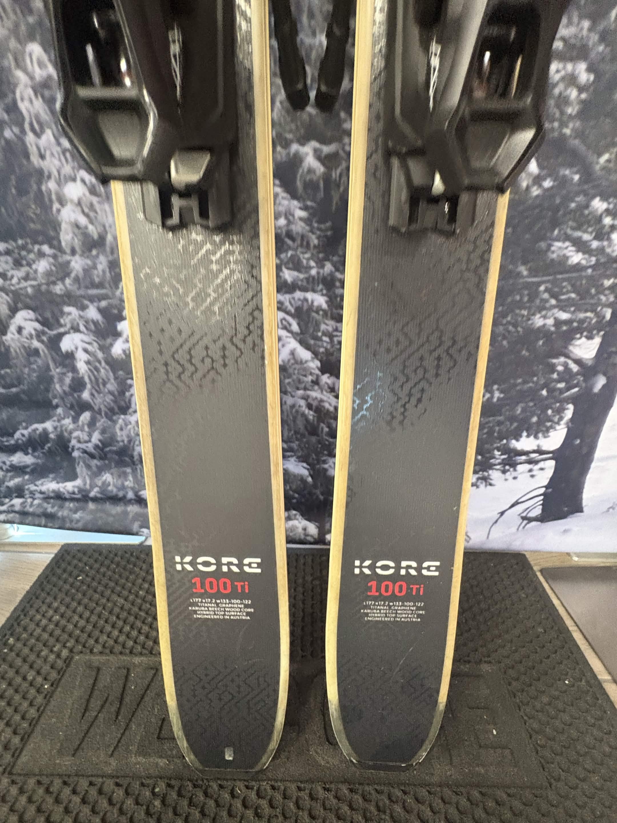 Head Kore 100 Ti 177cm Skis w/ Tyrolia Attack LYT 13 Bindings- Lightly Used 2026