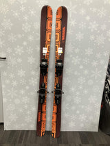 K2 Omen 90W 149cm Skis w/ FISCHER Attack 11 LYT Demo Binding - Used
