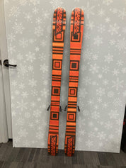 K2 Omen 90W 149cm Skis w/ FISCHER Attack 11 LYT Demo Binding - Used