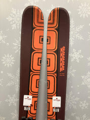 K2 Omen 90W 159cm Skis w/ FISCHER Attack 11 LYT Demo Binding - Used