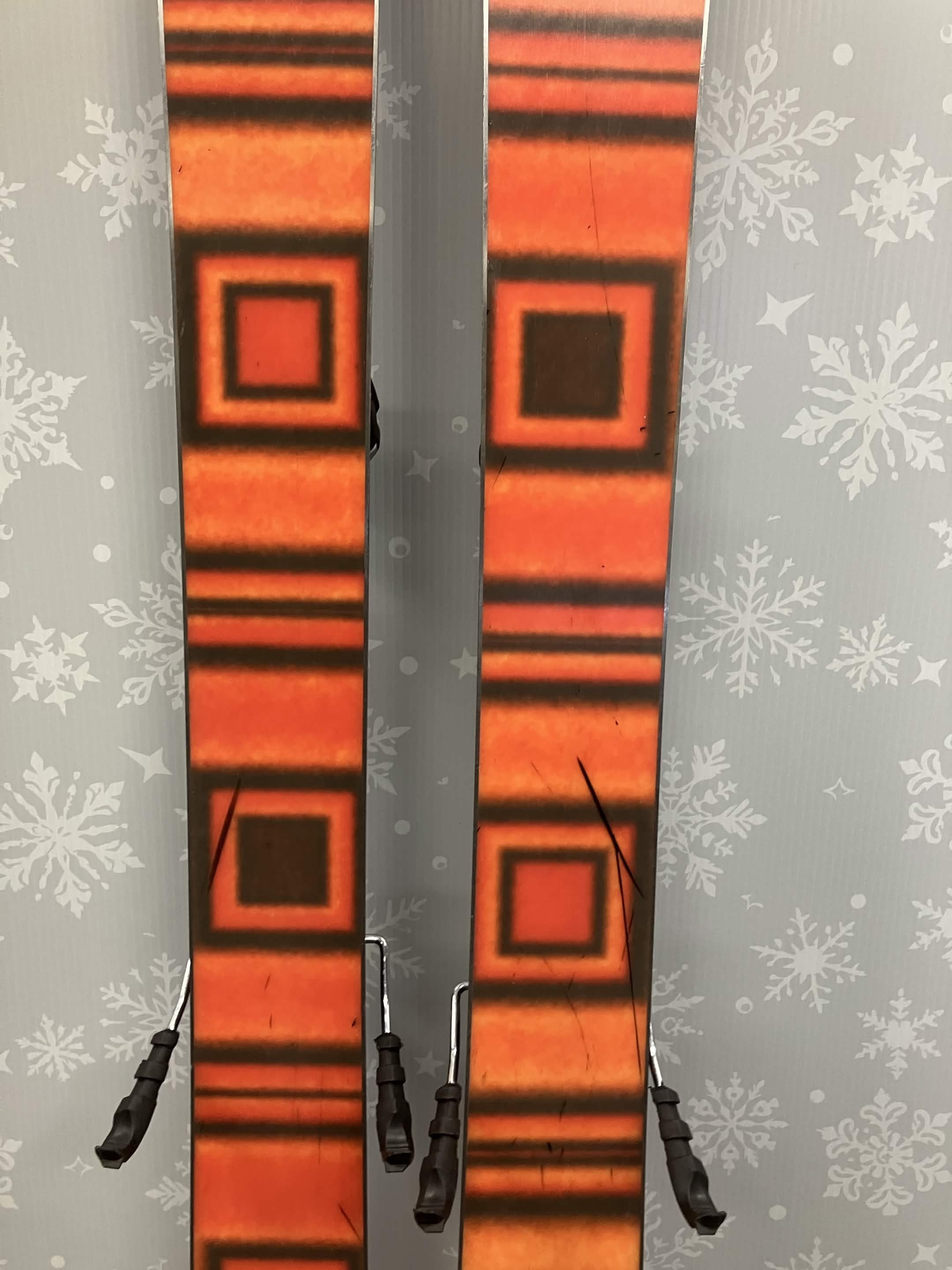 K2 Omen 90W 159cm Skis w/ FISCHER Attack 11 LYT Demo Binding - Used