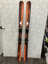 K2 Omen 90W 169cm Skis w/ FISCHER Attack 11 LYT Demo Binding - Used