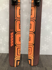 K2 Omen 90W 169cm Skis w/ FISCHER Attack 11 LYT Demo Binding - Used