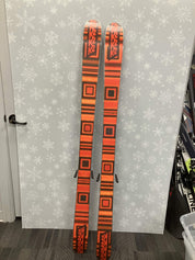 K2 Omen 90W 169cm Skis w/ FISCHER Attack 11 LYT Demo Binding - Used