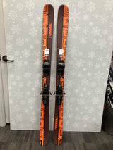K2 Omen 90W 159cm Skis w/ FISCHER Attack 11 LYT Demo Binding - Used