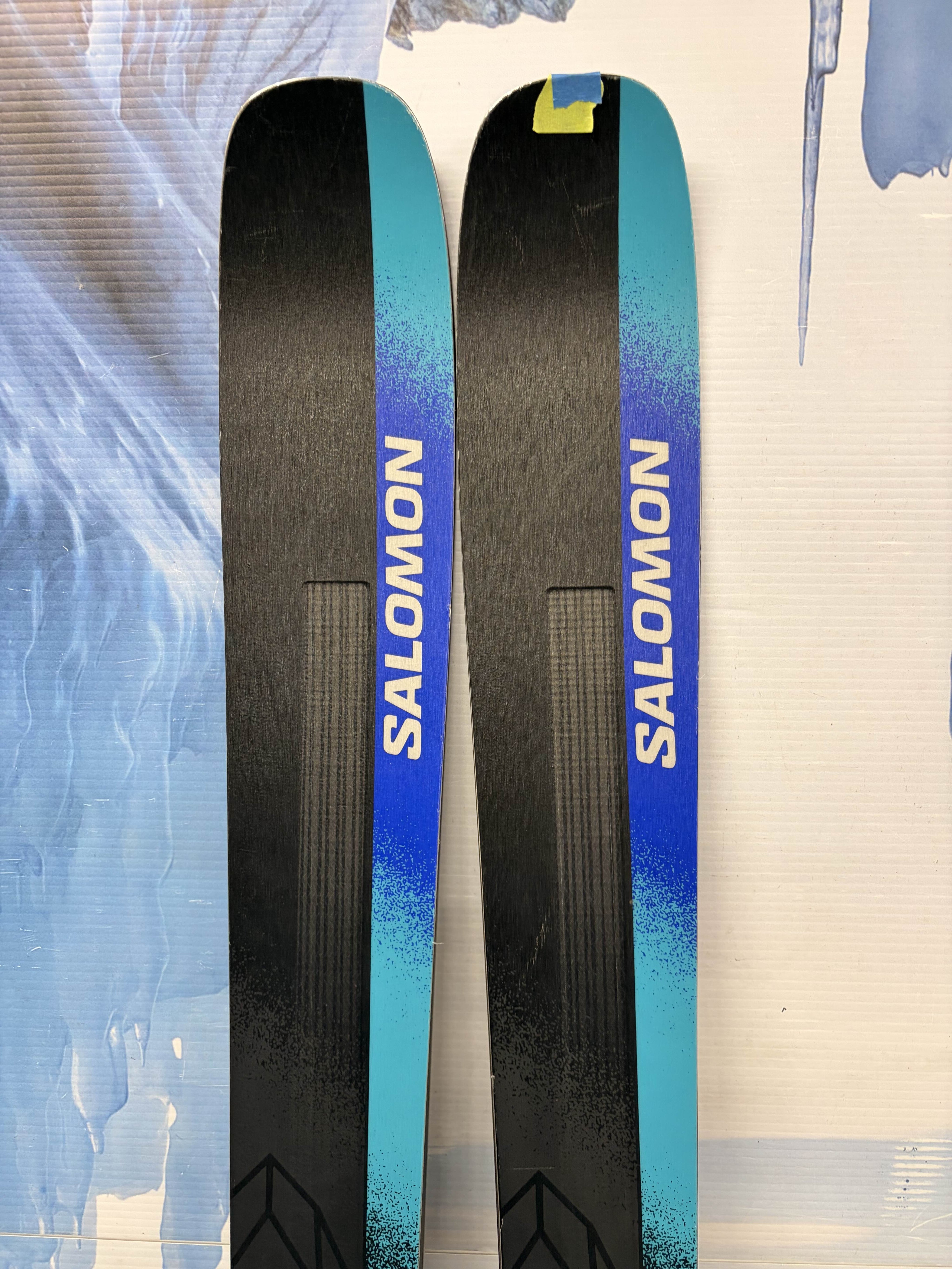 Used Salomon Stance 90 Skis 180cm w/ Strive 13 GW Demo Bindings (2025)