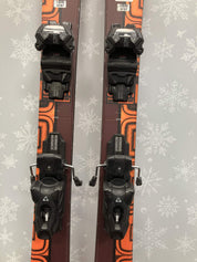 K2 Omen 90W 159cm Skis w/ FISCHER Attack 11 LYT Demo Binding - Used