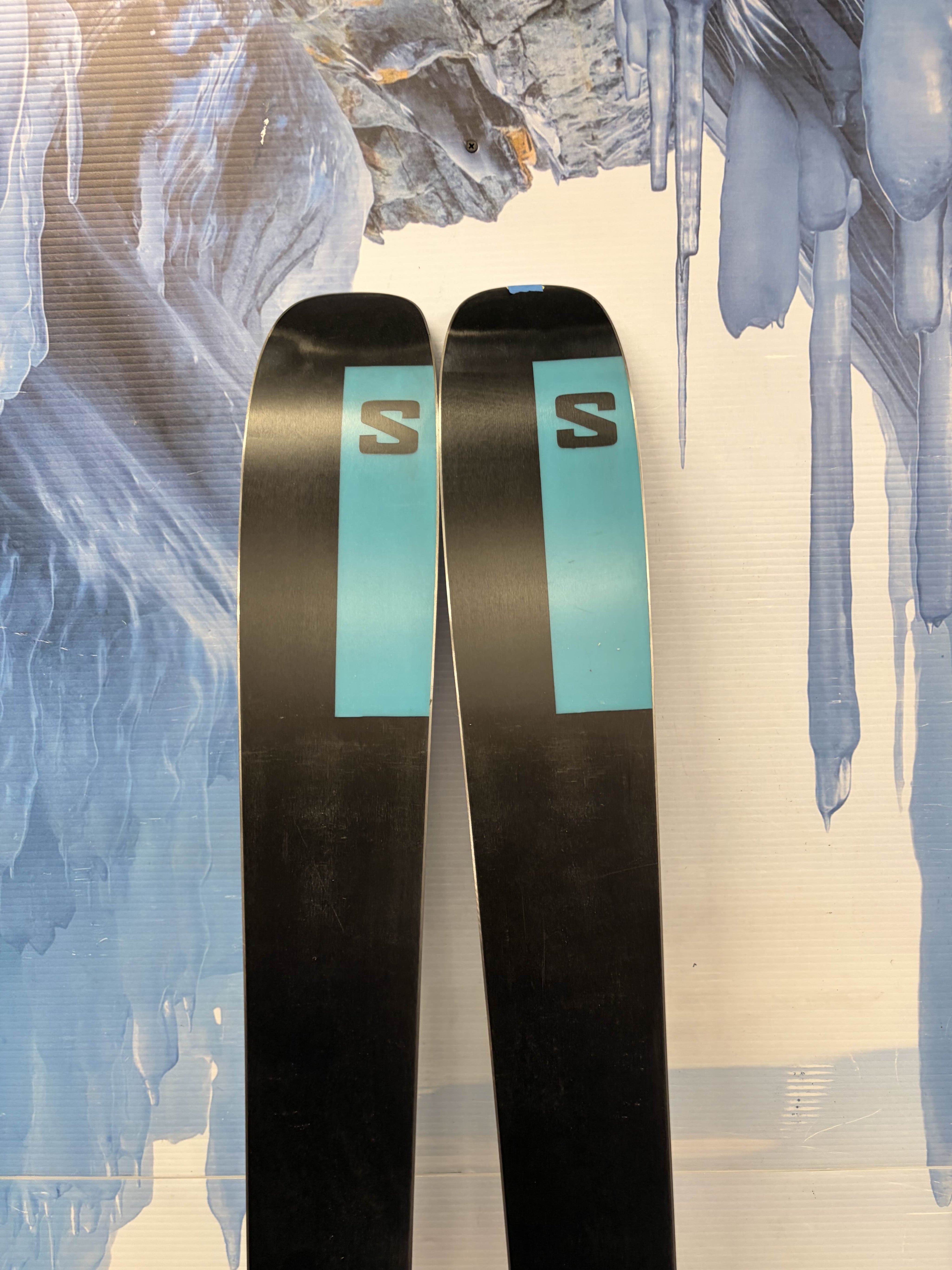 Used Salomon Stance 90 Skis 180cm w/ Strive 13 GW Demo Bindings (2025)