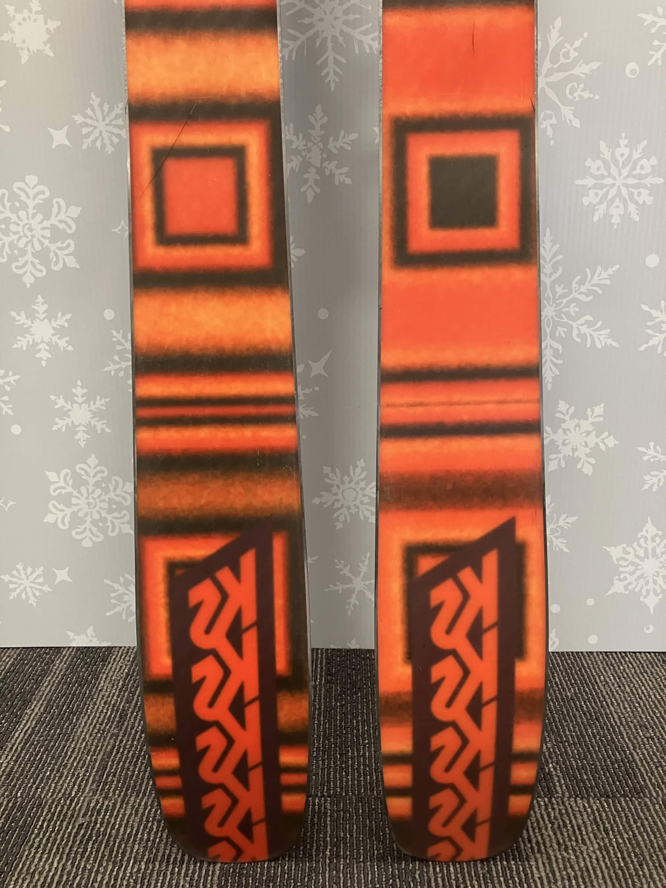 K2 Omen 90W 159cm Skis w/ FISCHER Attack 11 LYT Demo Binding - Used
