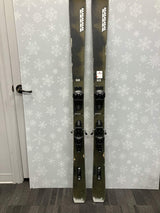 K2 Mindbender 89TI 176cm Skis w/ FISCHER Attack 13 LYT Demo Binding - Used