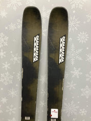 K2 Mindbender 89TI 176cm Skis w/ FISCHER Attack 13 LYT Demo Binding - Used