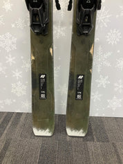 K2 Mindbender 89TI 176cm Skis w/ FISCHER Attack 13 LYT Demo Binding - Used