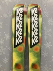 K2 Mindbender 89TI 176cm Skis w/ FISCHER Attack 13 LYT Demo Binding - Used