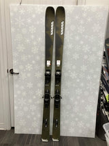 K2 Mindbender 89TI 182cm Skis w/ FISCHER Attack 13 LYT Demo Binding - Used