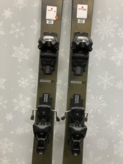 K2 Mindbender 89TI 182cm Skis w/ FISCHER Attack 13 LYT Demo Binding - Used