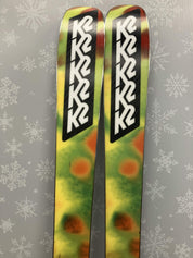 K2 Mindbender 89TI 182cm Skis w/ FISCHER Attack 13 LYT Demo Binding - Used