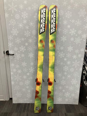 K2 Mindbender 89TI 170cm Skis w/ FISCHER Attack 13 LYT Demo Binding - Used