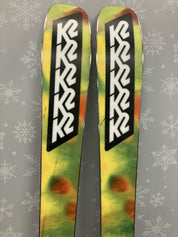 K2 Mindbender 89TI 170cm Skis w/ FISCHER Attack 13 LYT Demo Binding - Used