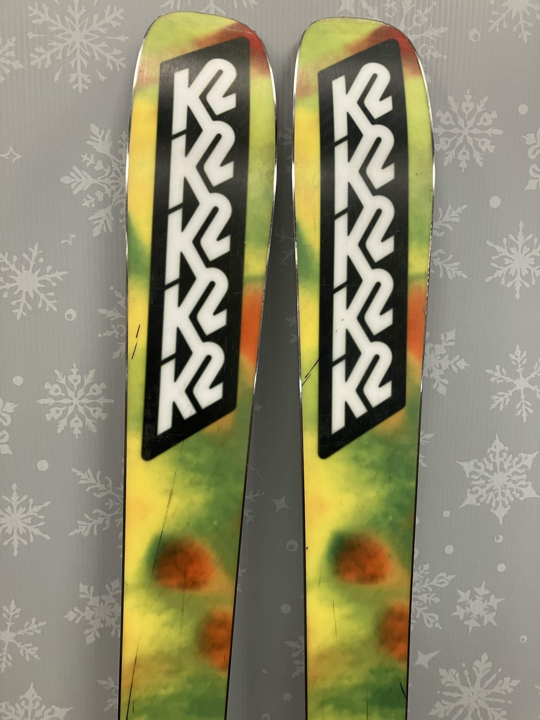 K2 Mindbender 89TI 170cm Skis w/ FISCHER Attack 13 LYT Demo Binding - Used