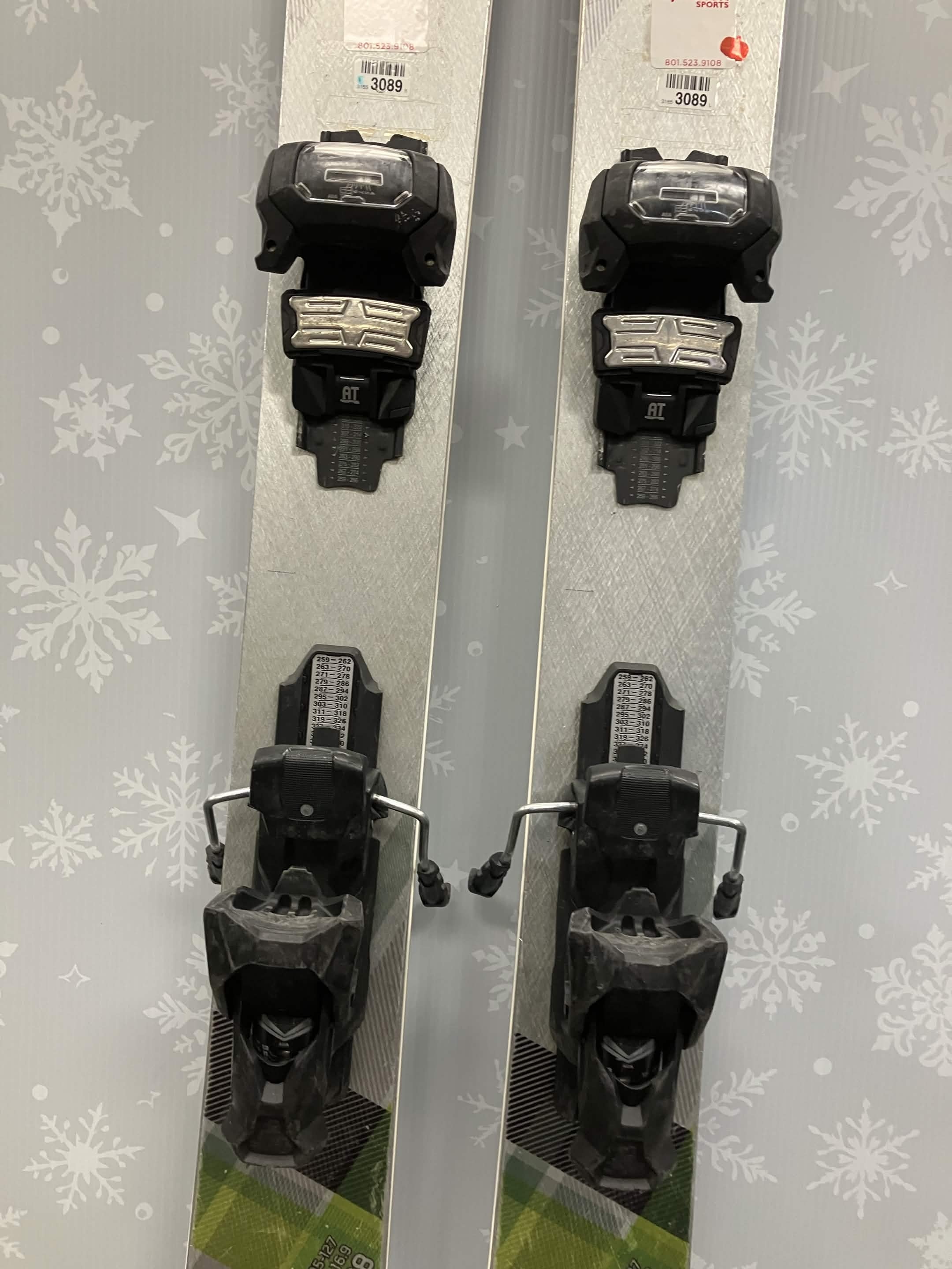 Stockli Stormrider 105 168cm Skis w/ TYROLIA Attack 13 Demo Binding - Used