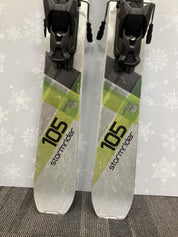 Stockli Stormrider 105 168cm Skis w/ TYROLIA Attack 13 Demo Binding - Used