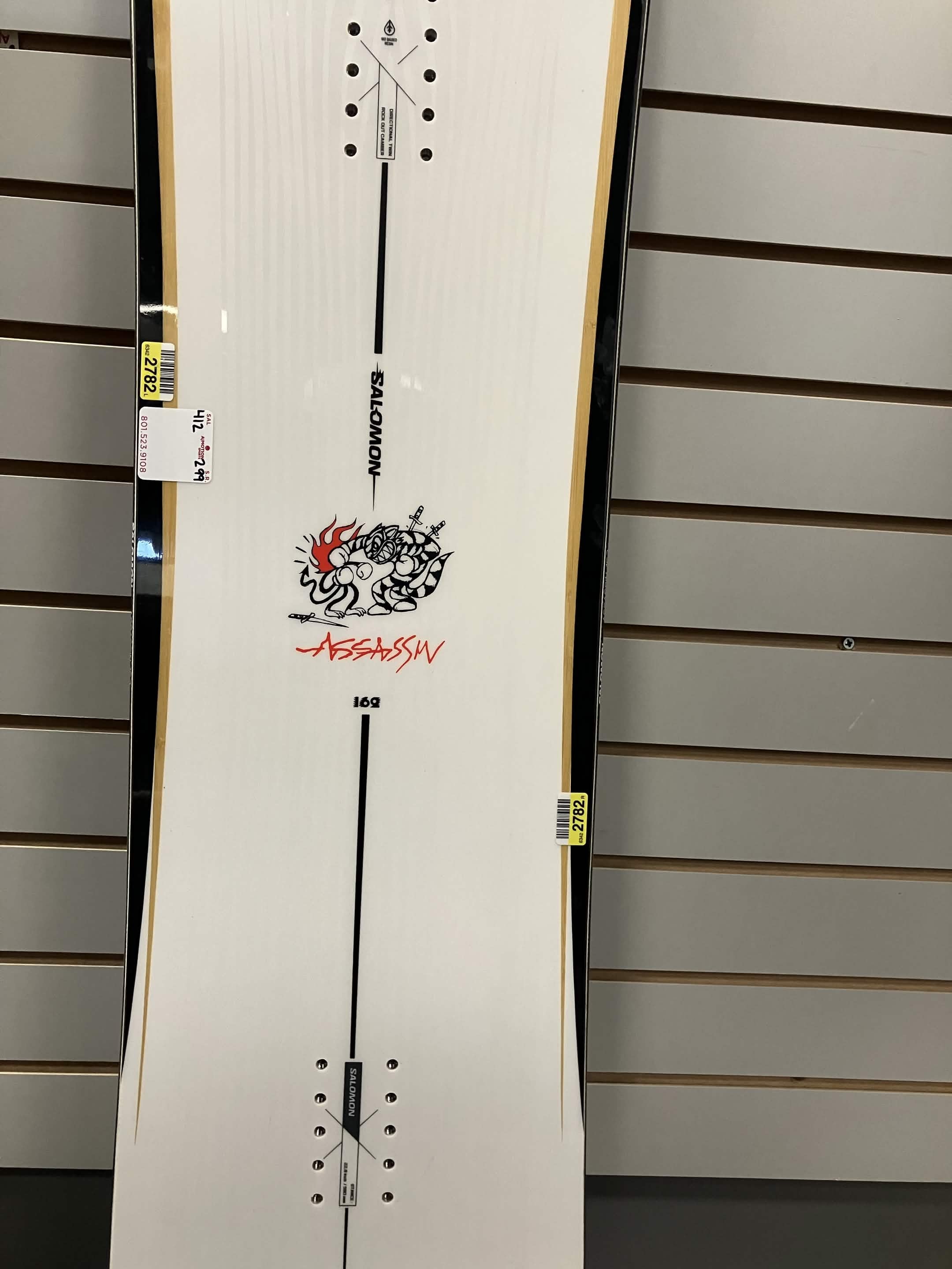 Salomon Assassin 162cm Snowboard - Lightly Used (2026)