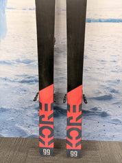 Used Head Kore 99 Men's Ski w/ Tyrolia Attack 13 Demo Bindings - 171CM