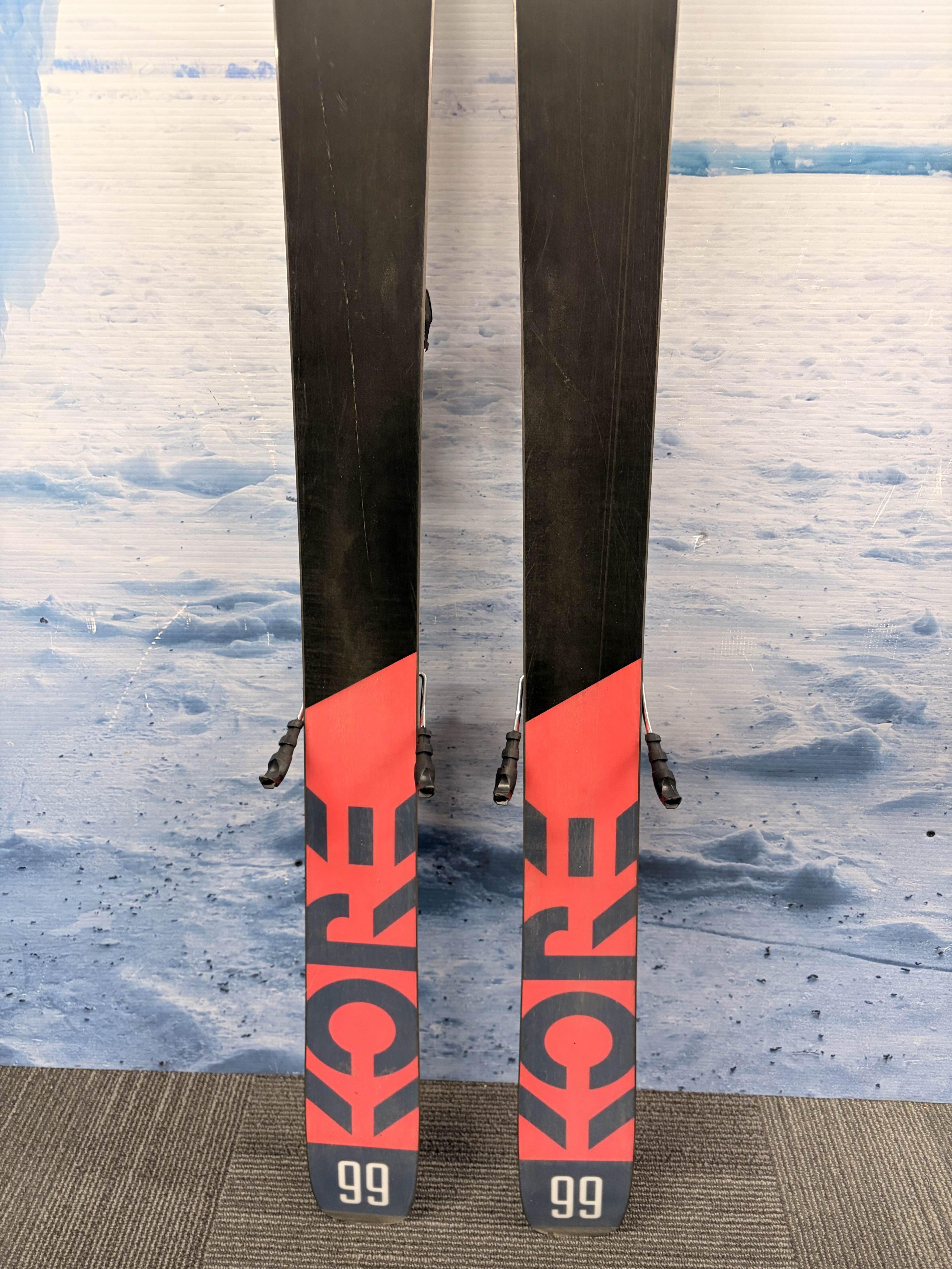 Used Head Kore 99 Men's Ski w/ Tyrolia Attack 13 Demo Bindings - 171CM