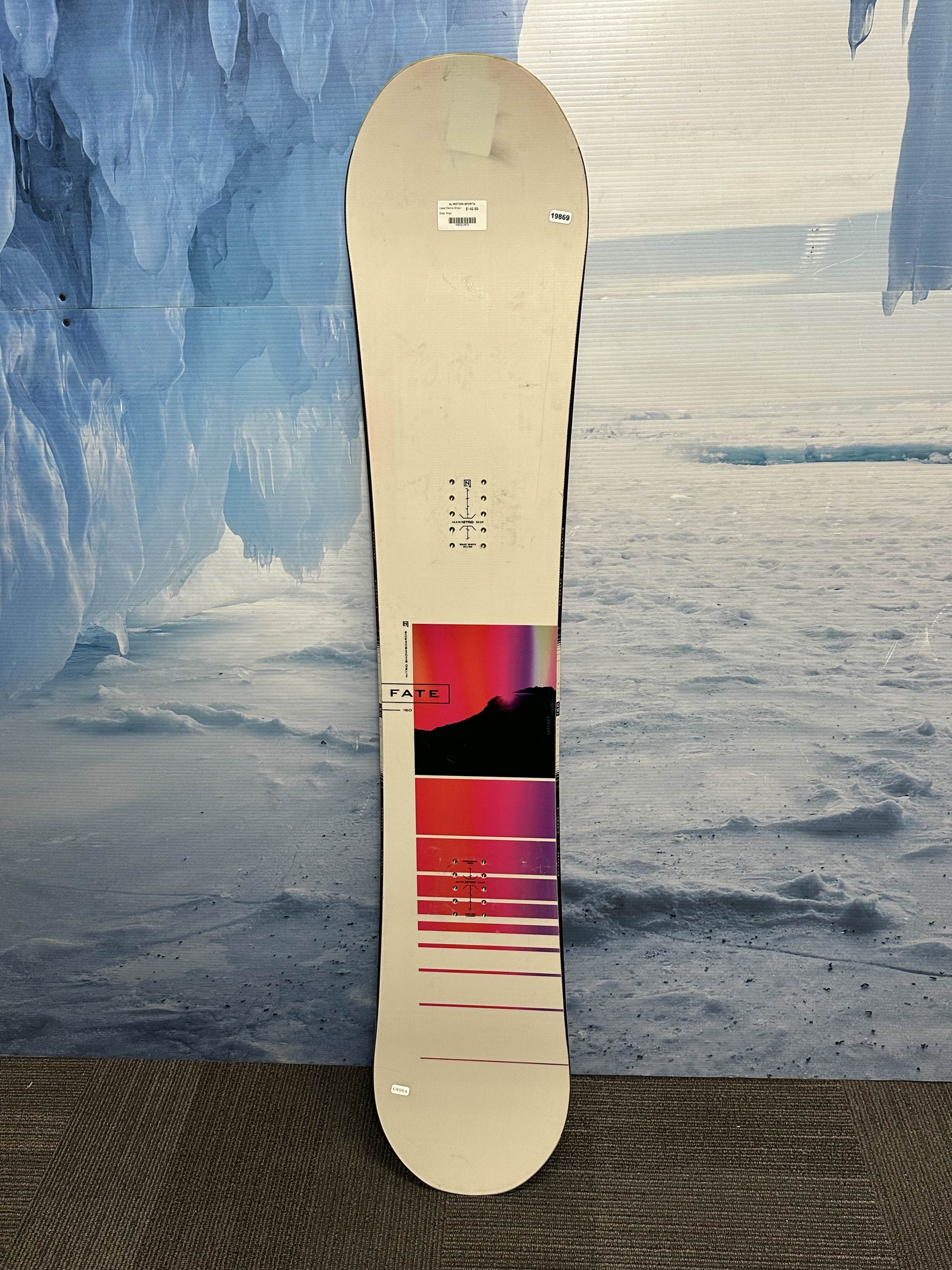 Used Nitro Fate 150 CM Snowboard