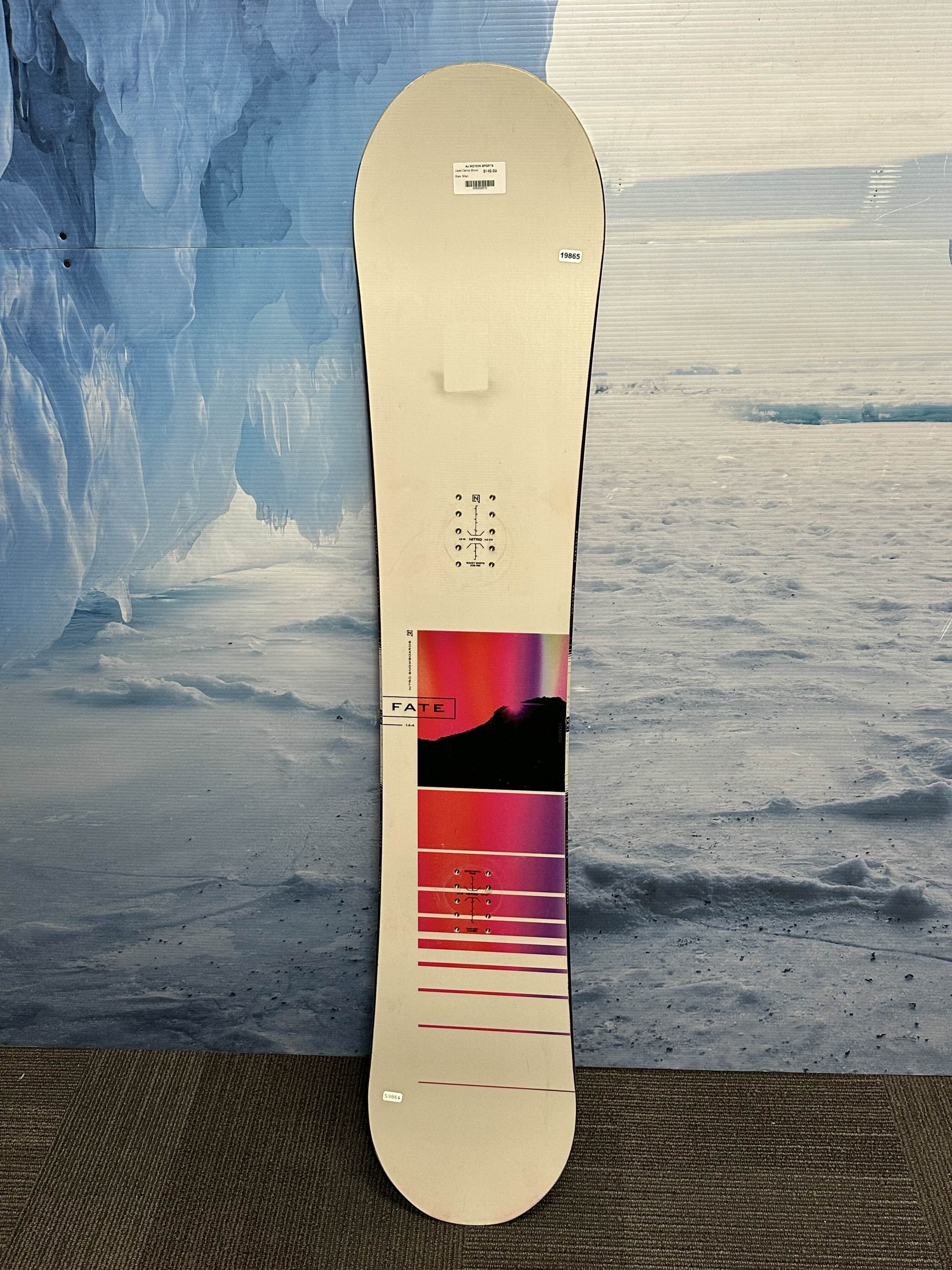 Used Nitro Fate 144 CM Snowboard