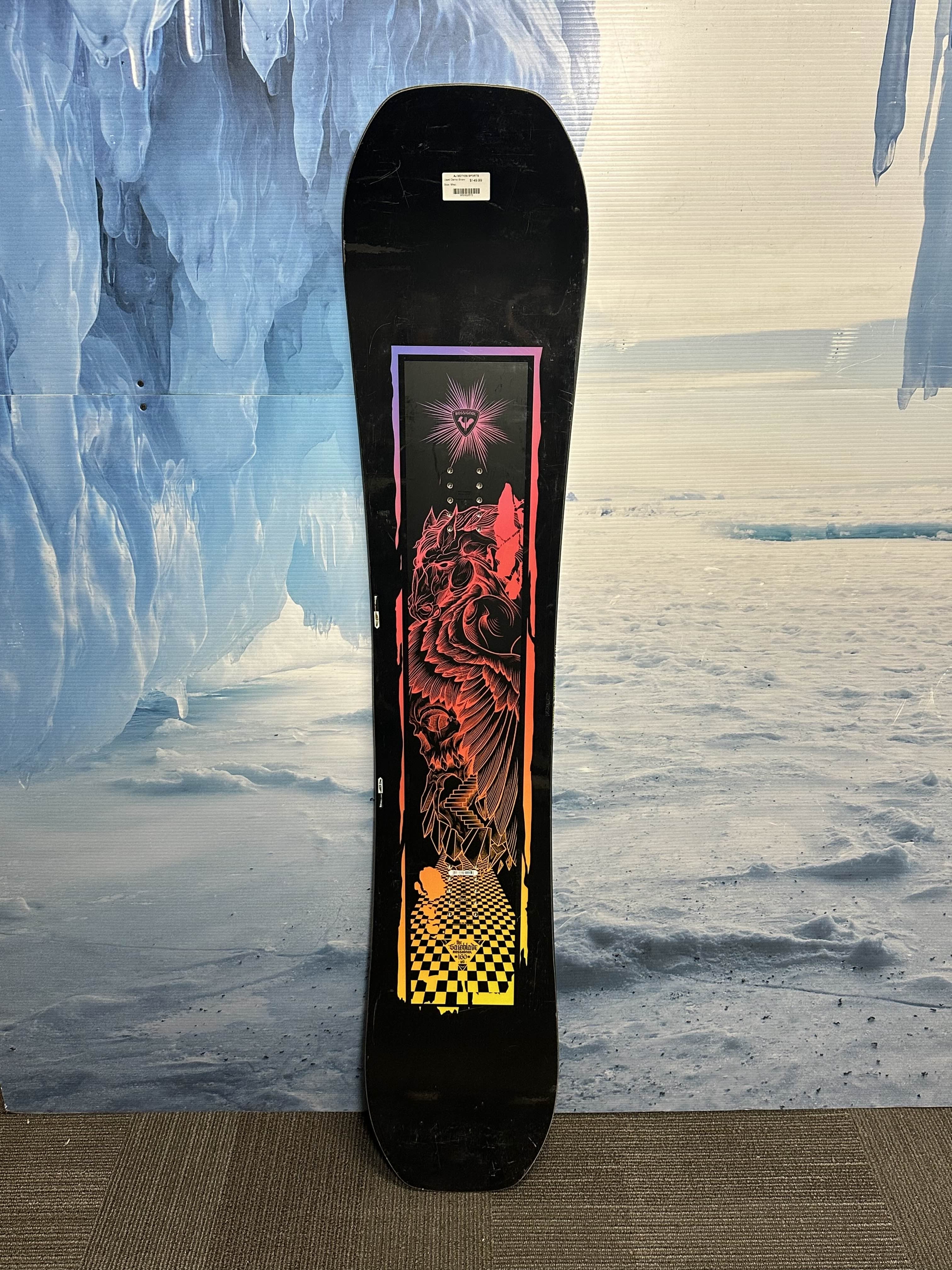 Used Rossignol Sawblade 160 CM Snowboard