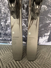 New 2027 Atomic Maverick 96 CTI 165cm Skis w/ Atomic NR Strive 11 GW ATO Demo Binding