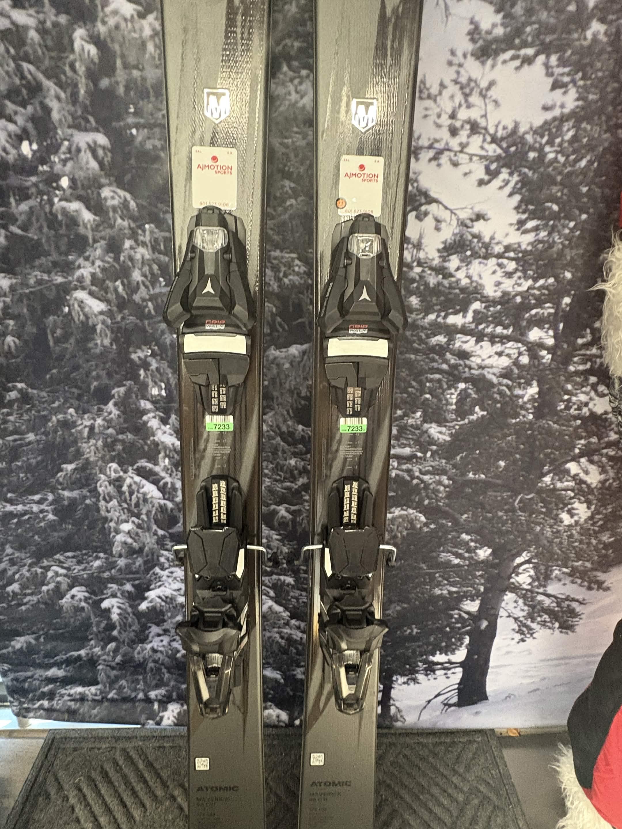 New 2027 Atomic Maverick 96 CTI 172cm Skis w/ ATOMIC NR Strive 13 GW ATO Demo Binding