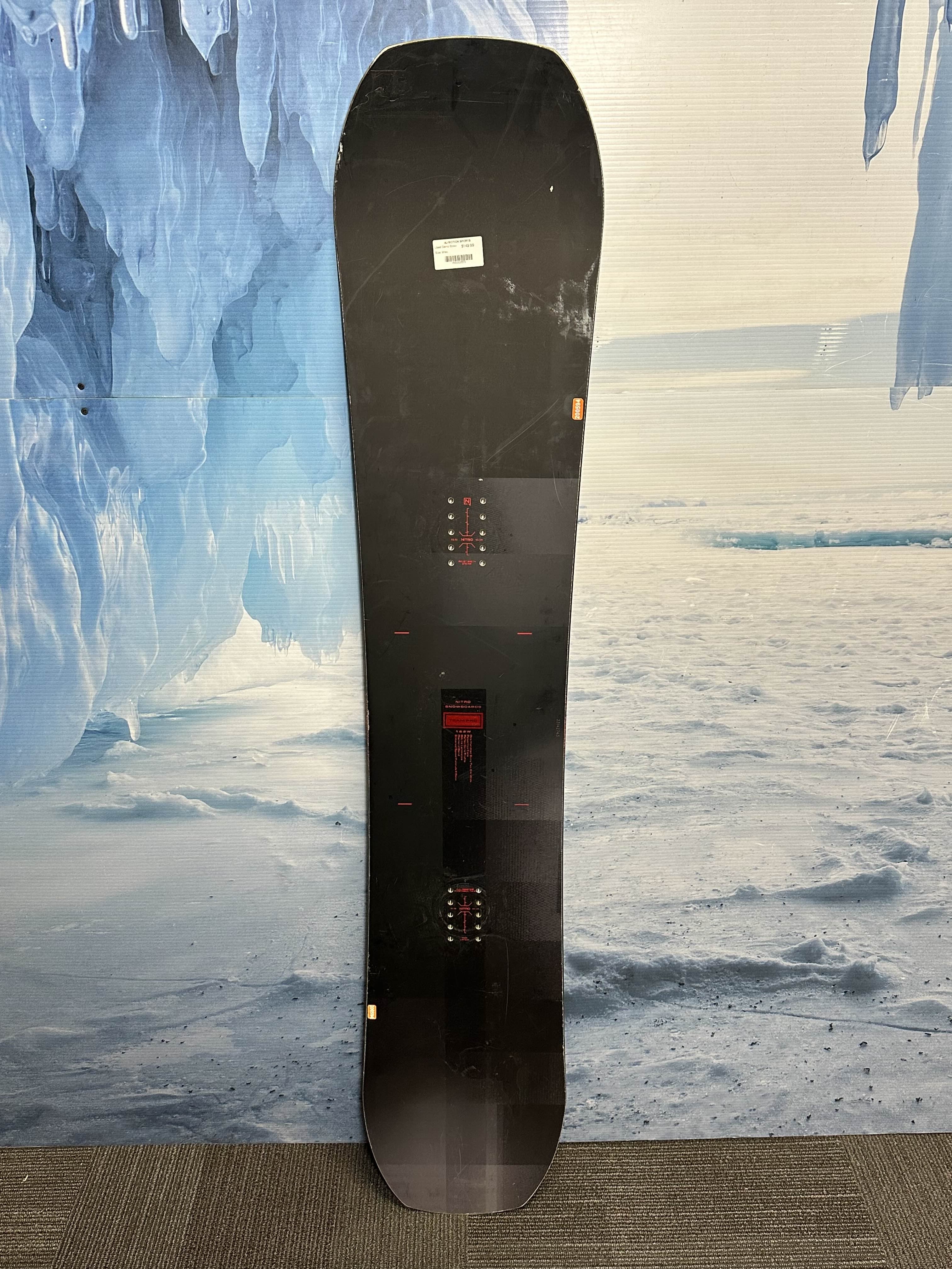 Used Nitro Team Pro 162 CM Snowboard