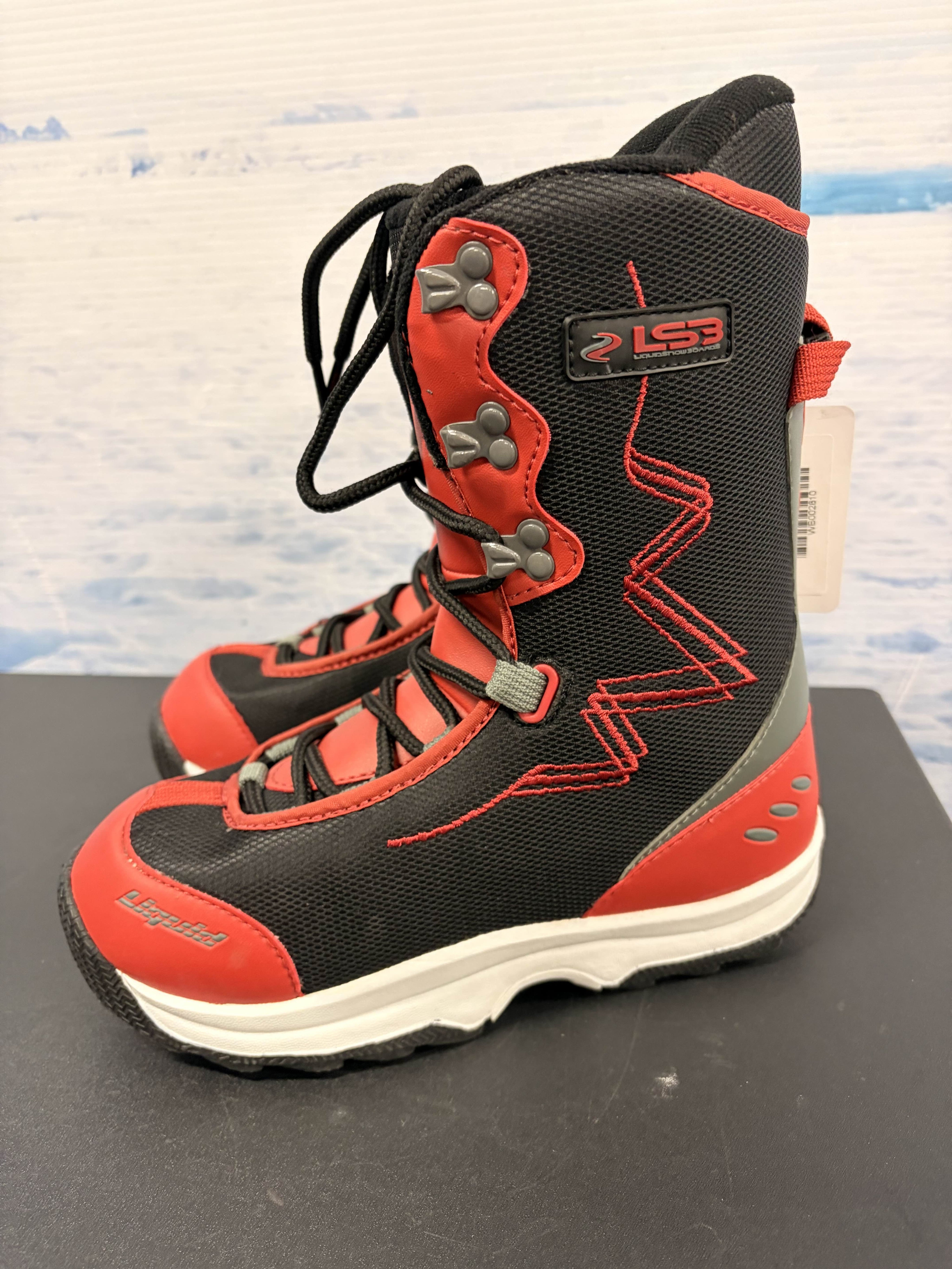 Like-New Liquid Lace Boots Men's Snowboard Boot - 5M US