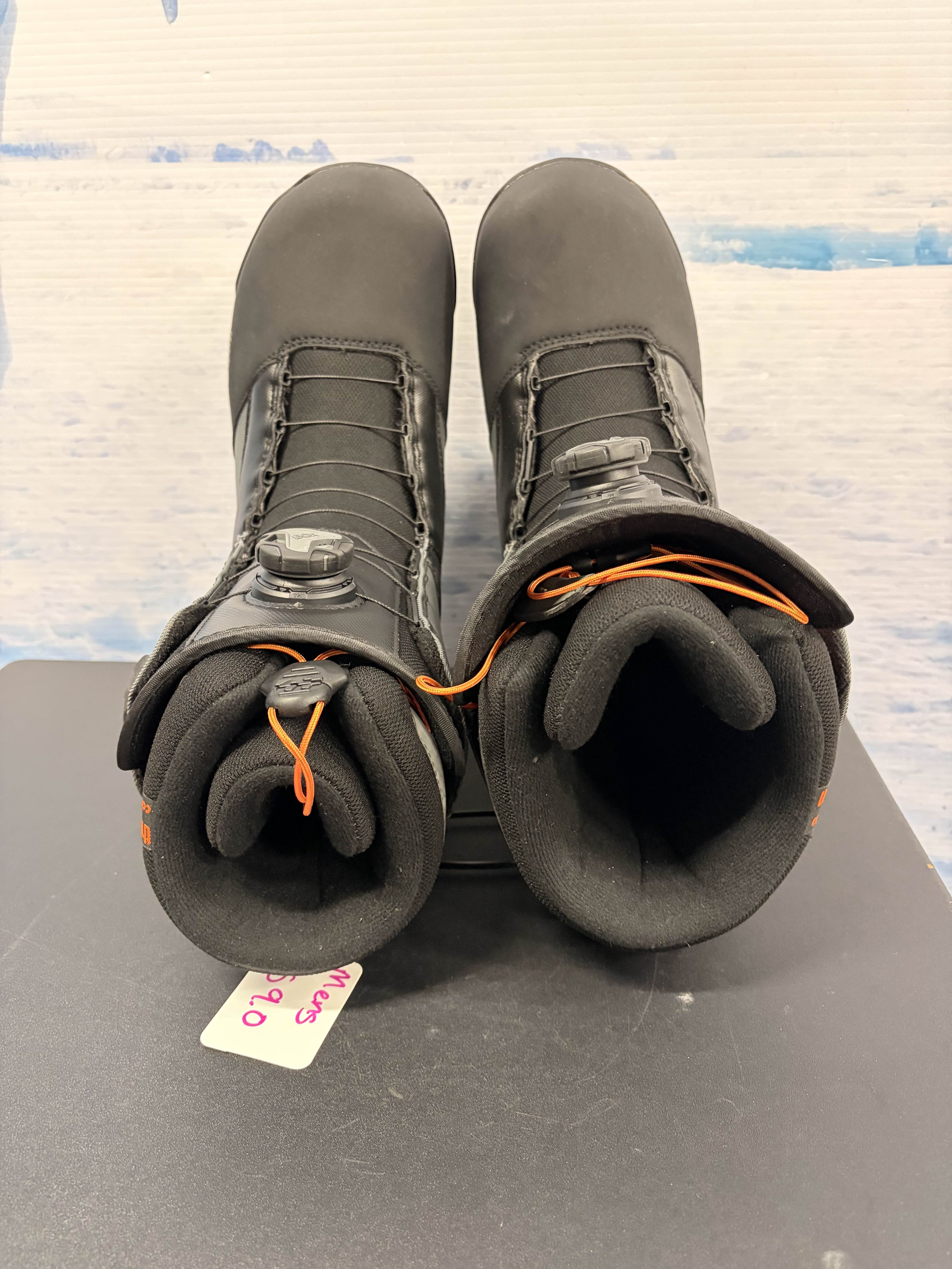 Lightly Used 2026 Thirtytwo Stw Db Black/Gray Men's Snowboard Boot - 9.0M US