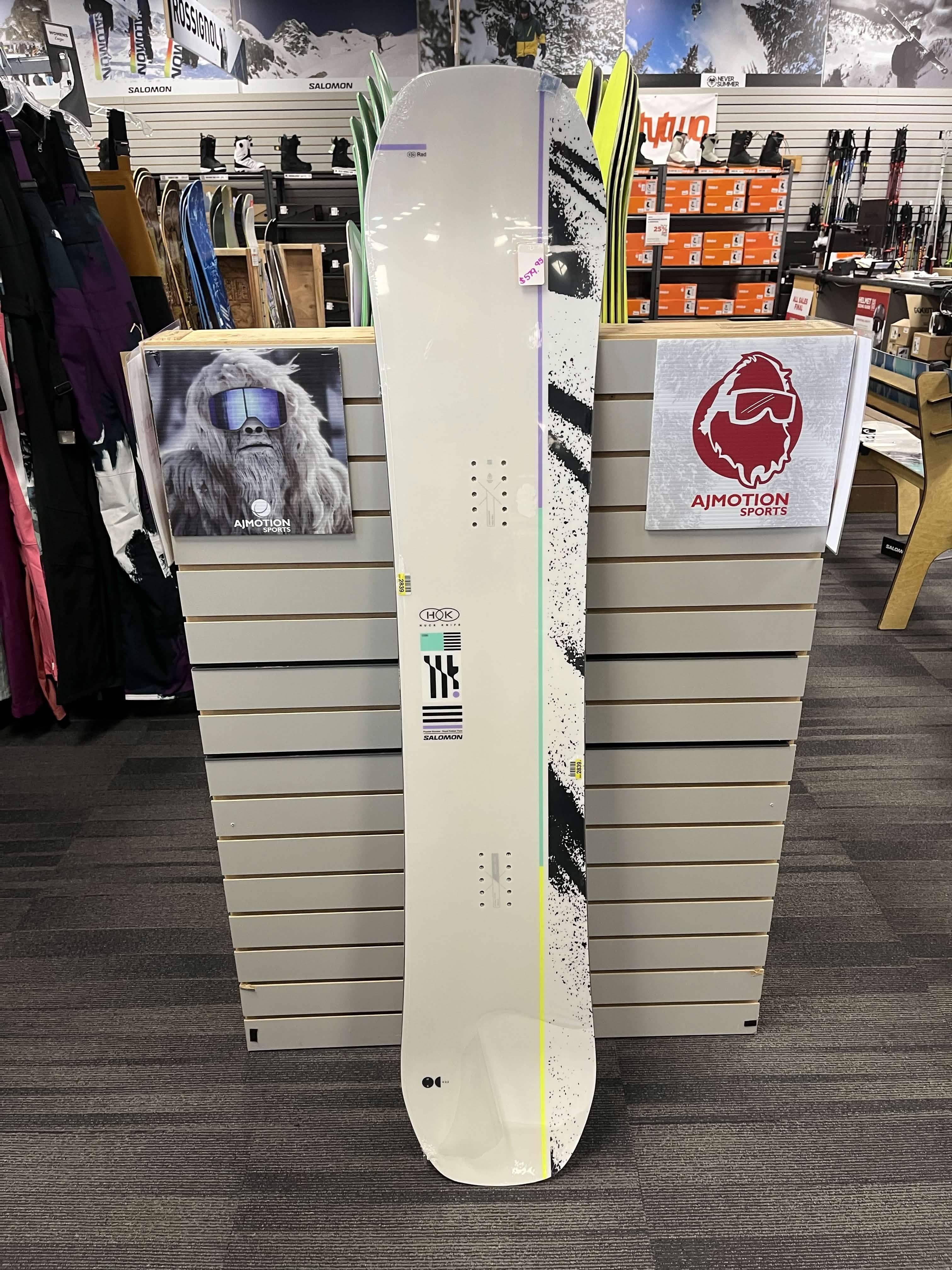 Salomon Huck Knife 156cm Snowboard -  Lightly Used (2026)