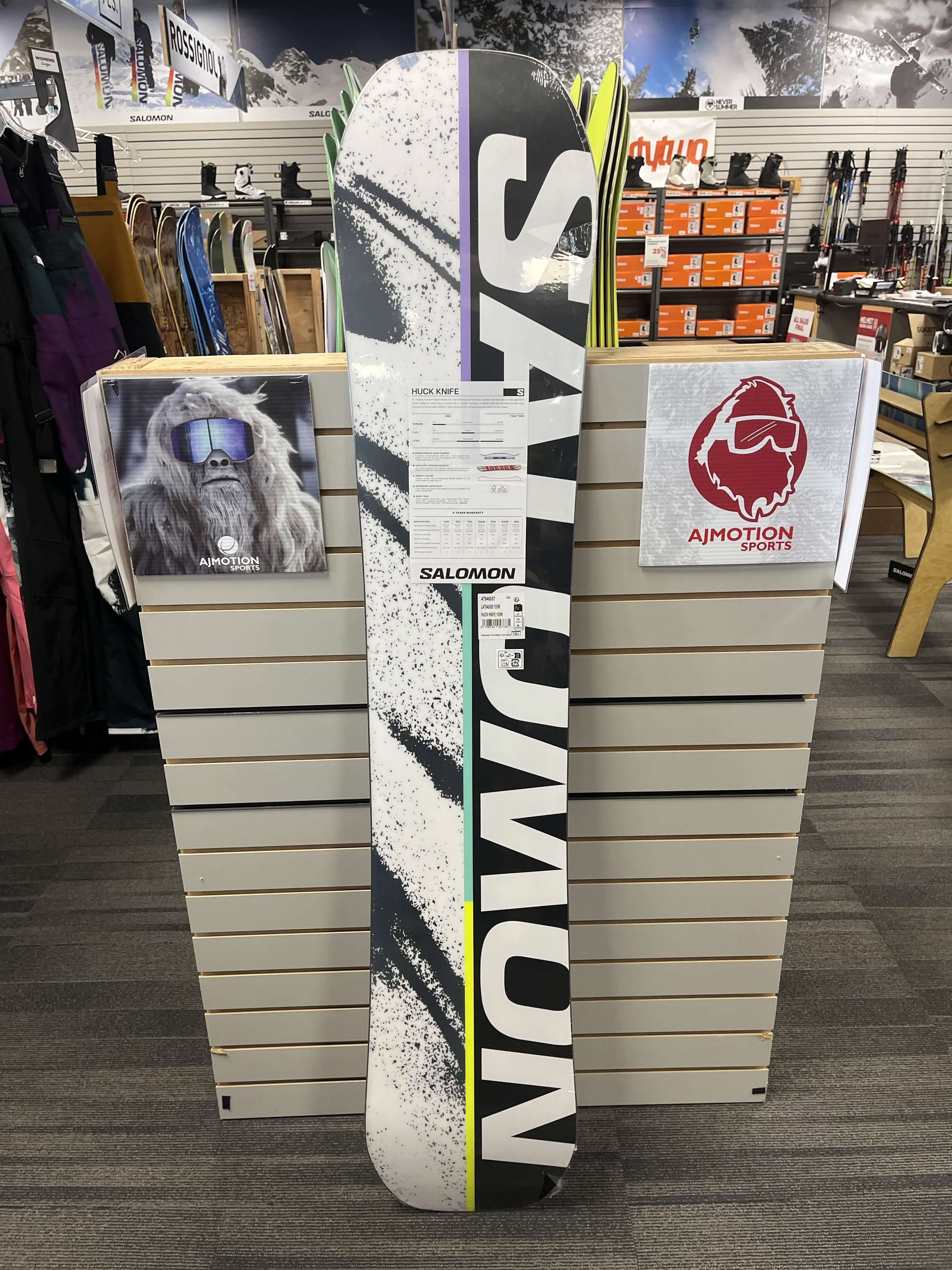 Salomon Huck Knife 159cm Snowboard -  Lightly Used (2026)